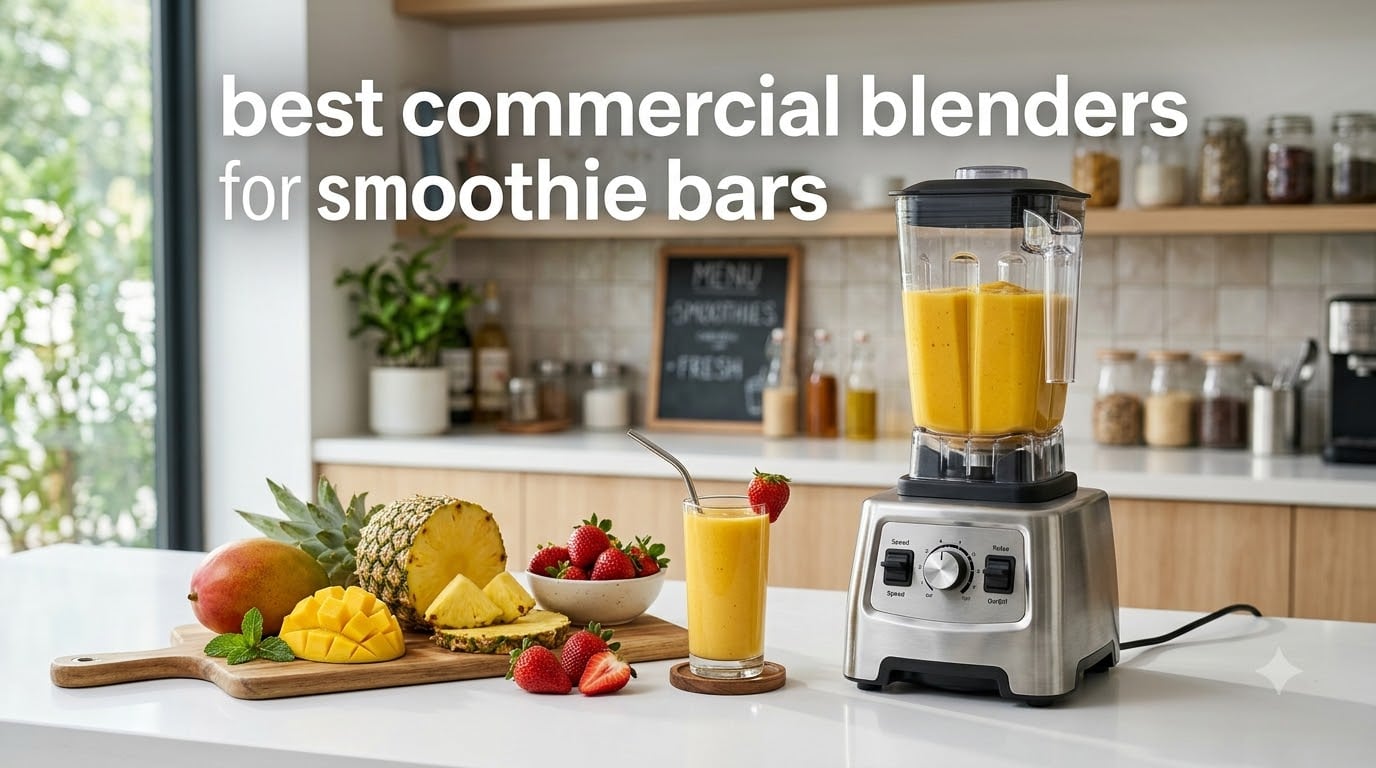 best commercial blenders for smoothie bars