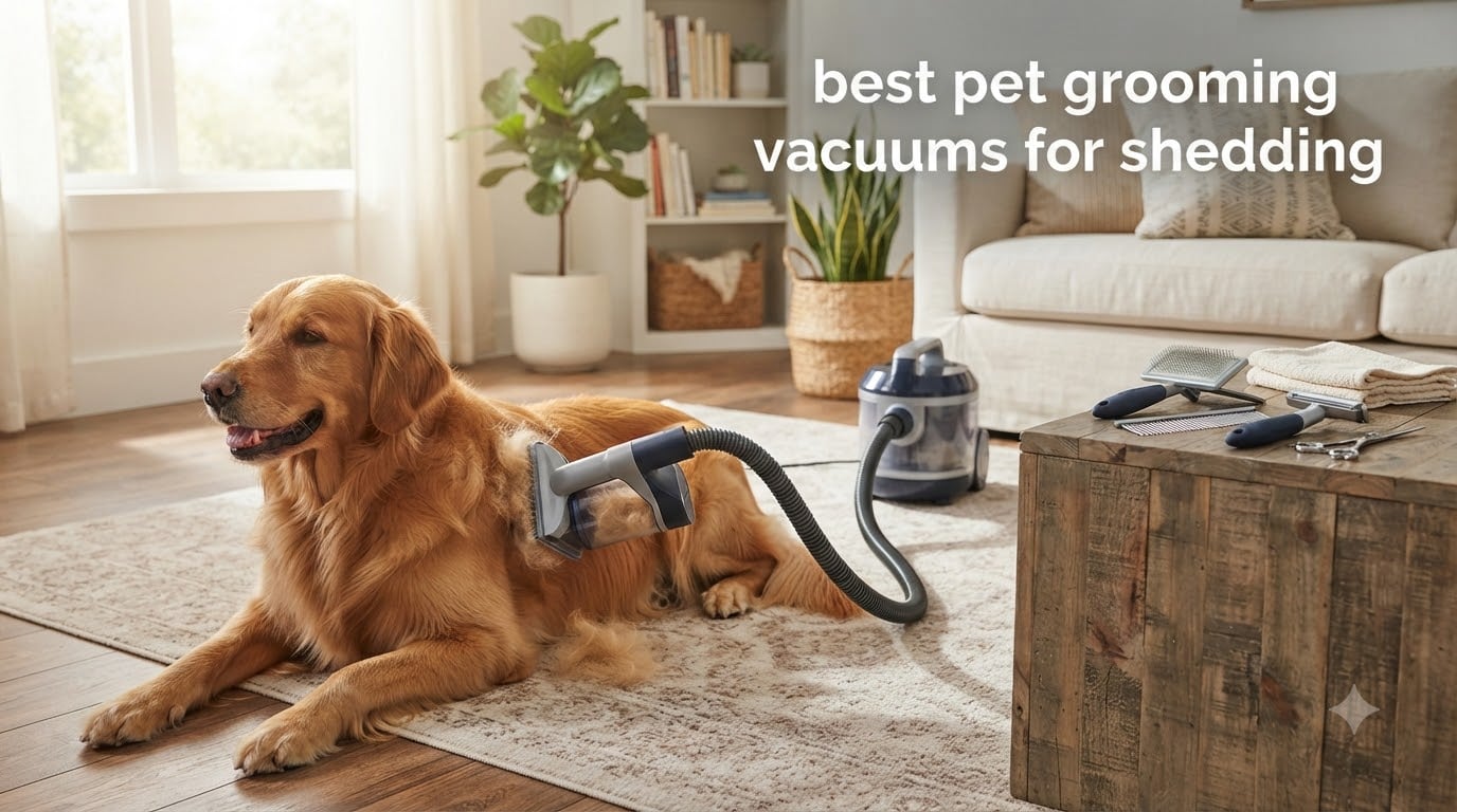 best pet grooming vacuums for shedding