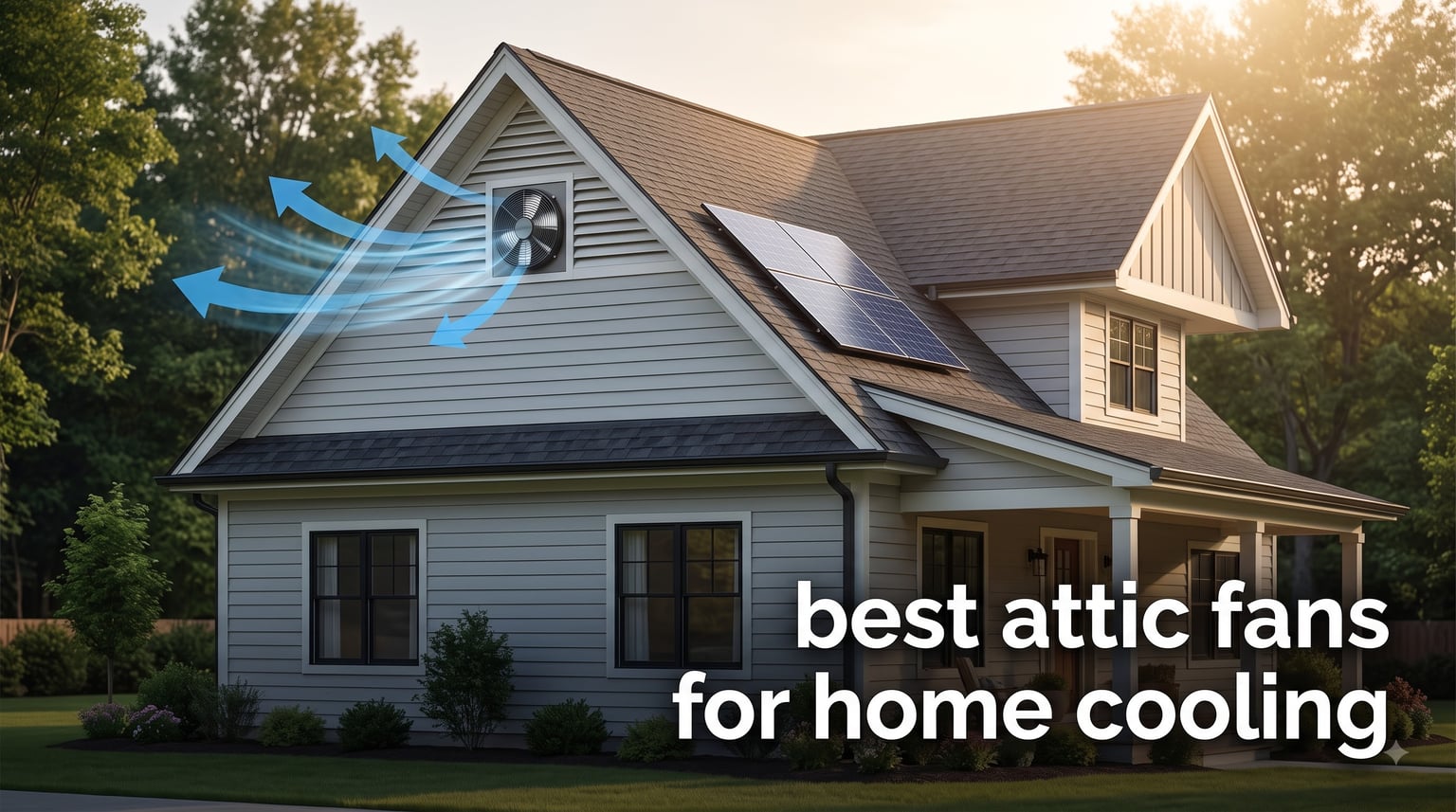 best attic fans for home cooling