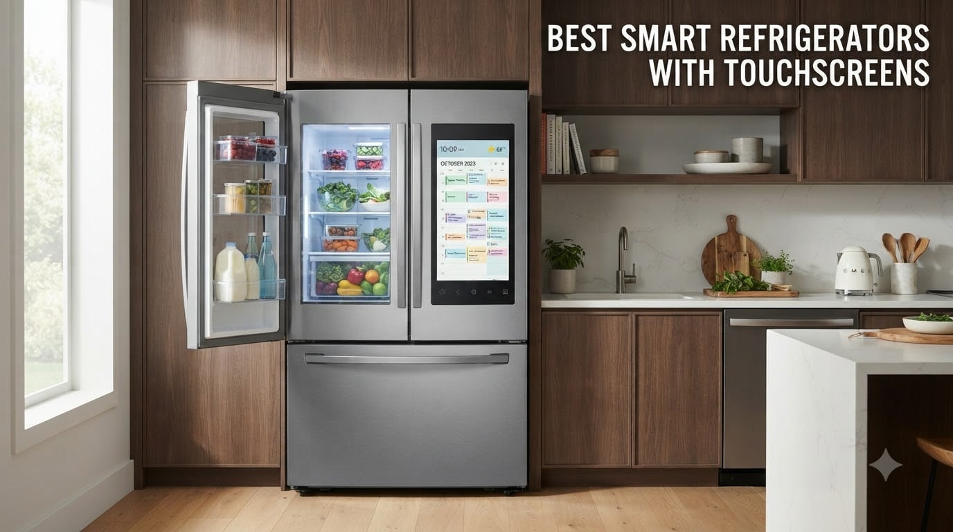 best smart refrigerators with touchscreens