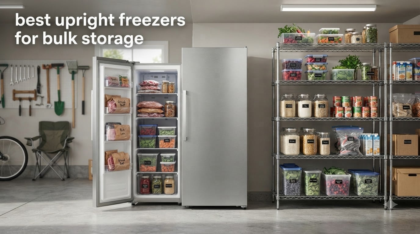 best upright freezers for bulk storage
