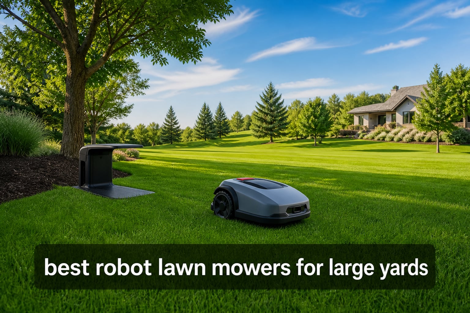 best robot lawn mowers for large yards