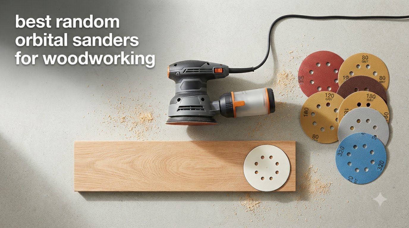 best random orbital sanders for woodworking