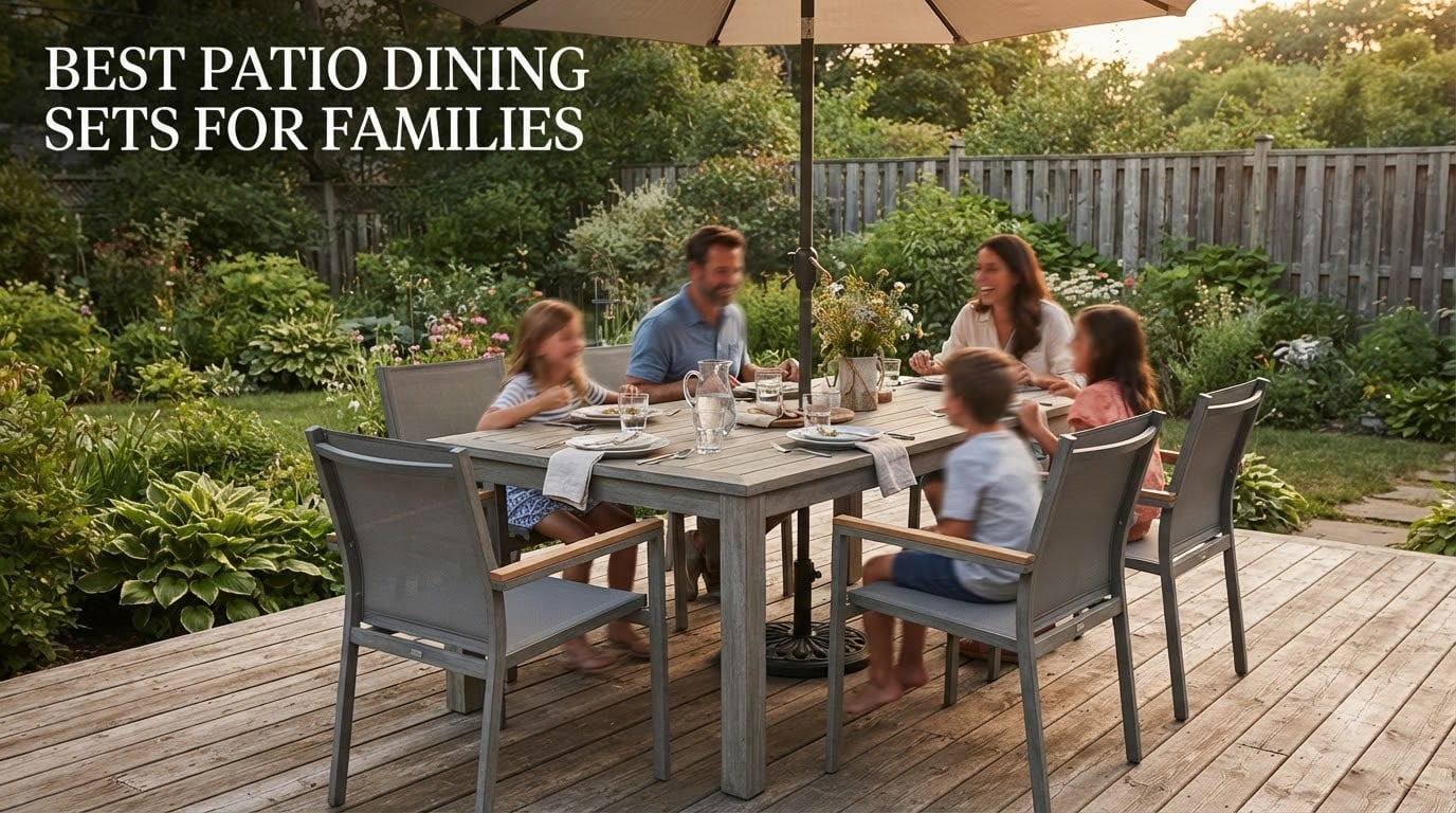 best patio dining sets for families