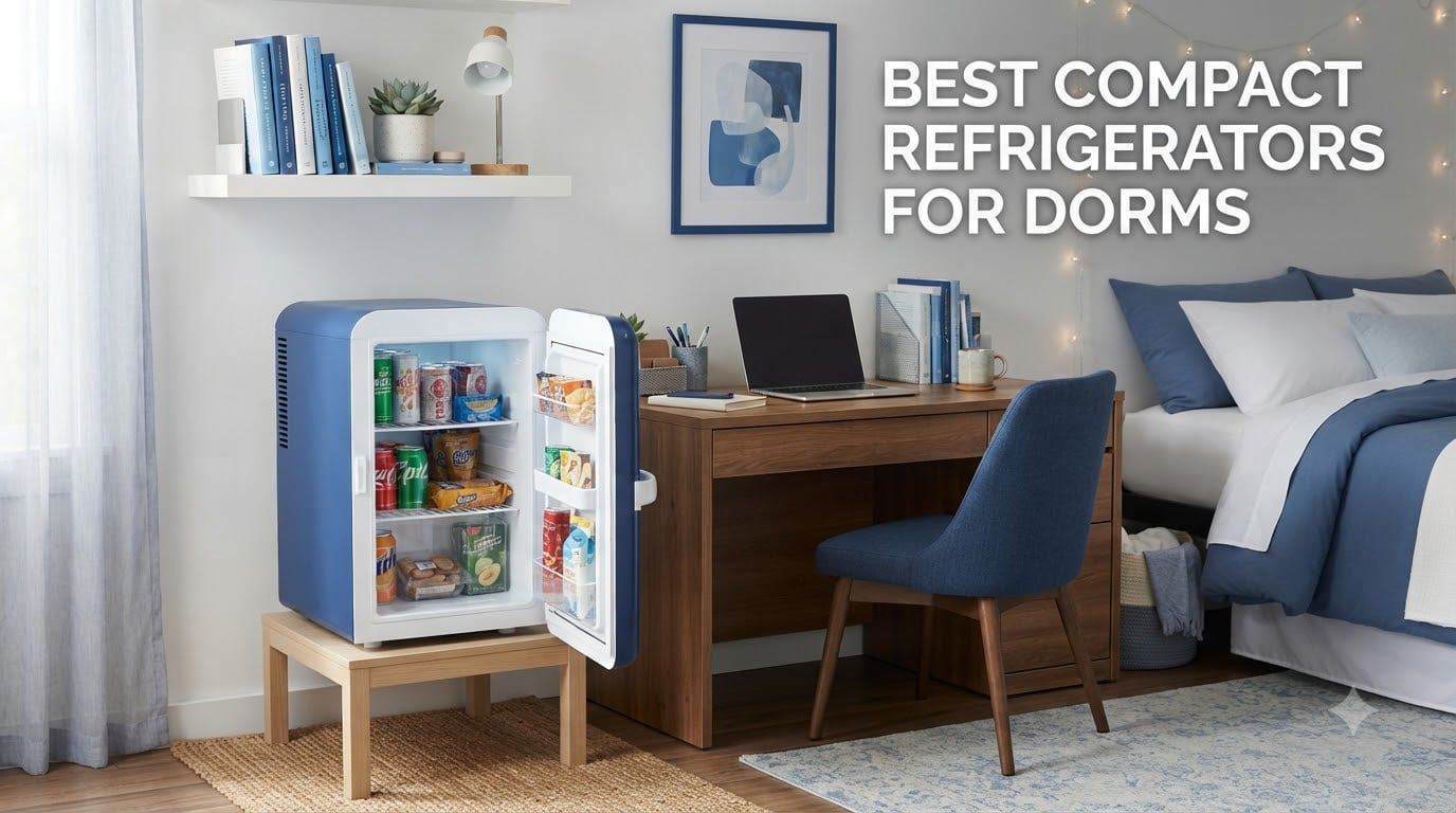 best compact refrigerators for dorms