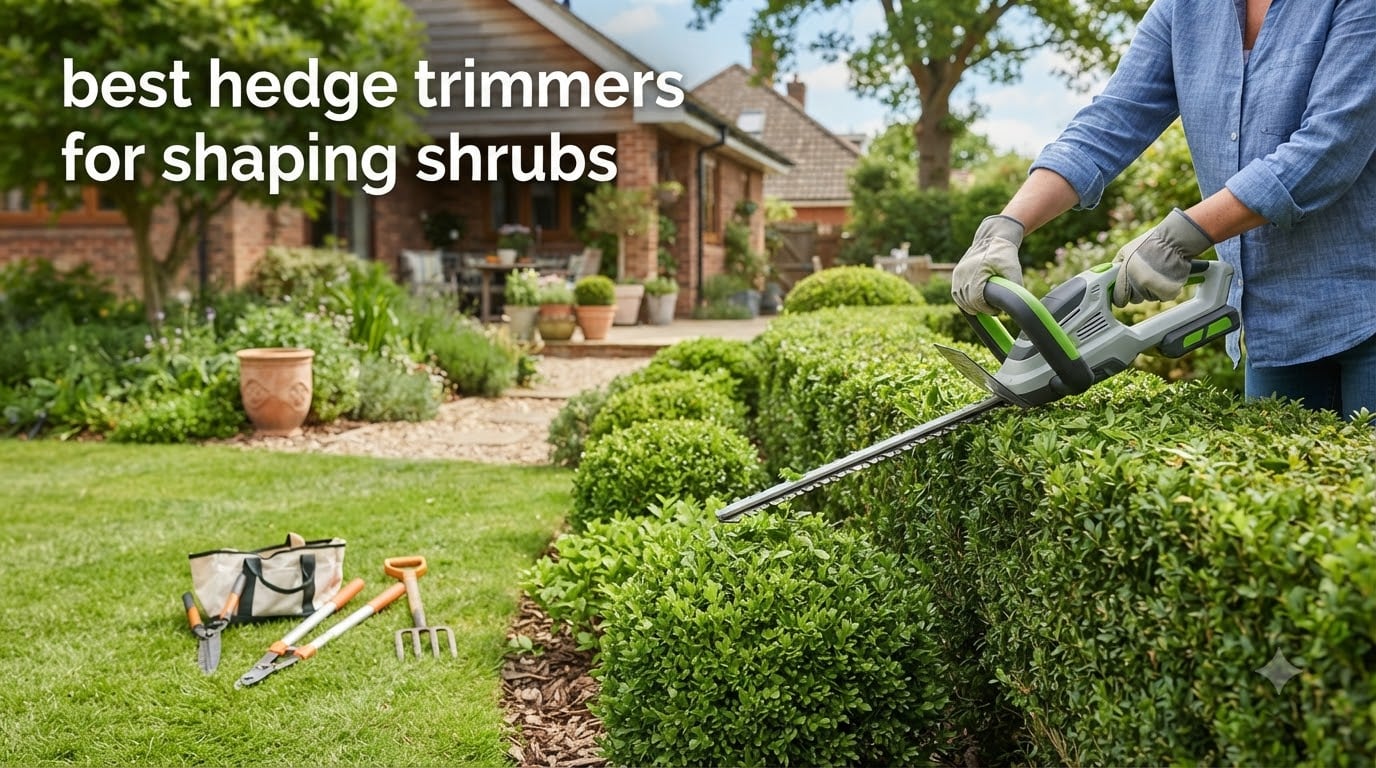 best hedge trimmers for shaping shrubs
