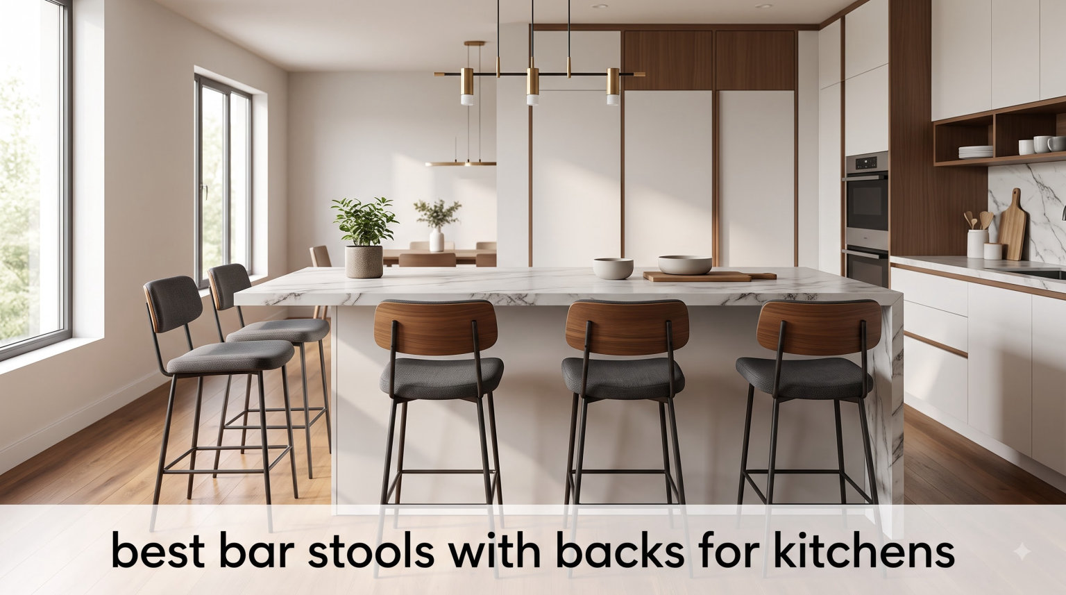 best bar stools with backs for kitchens