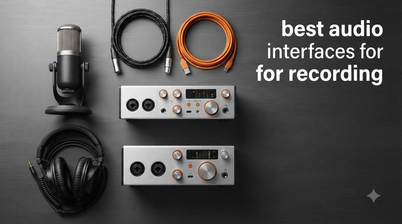 best audio interfaces for recording