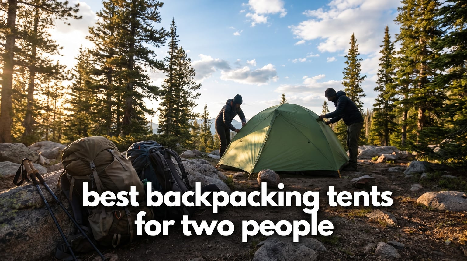 best backpacking tents for two people