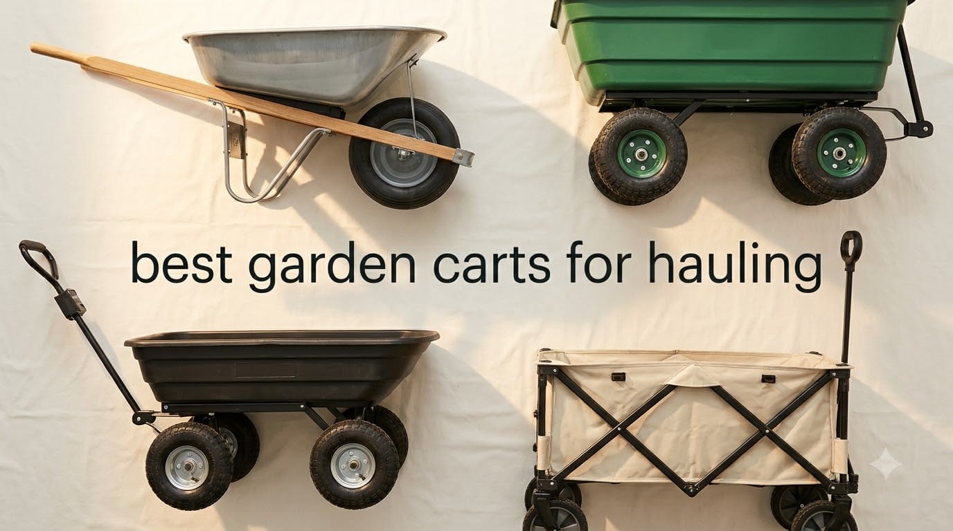 best garden carts for hauling