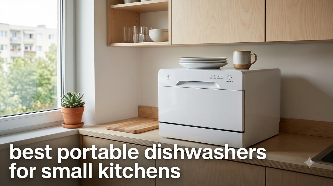 best portable dishwashers for small kitchens