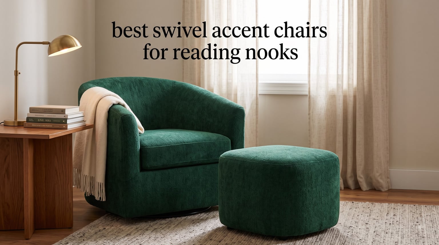 best swivel accent chairs for reading nooks