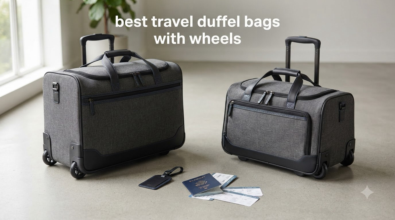 best travel duffel bags with wheels
