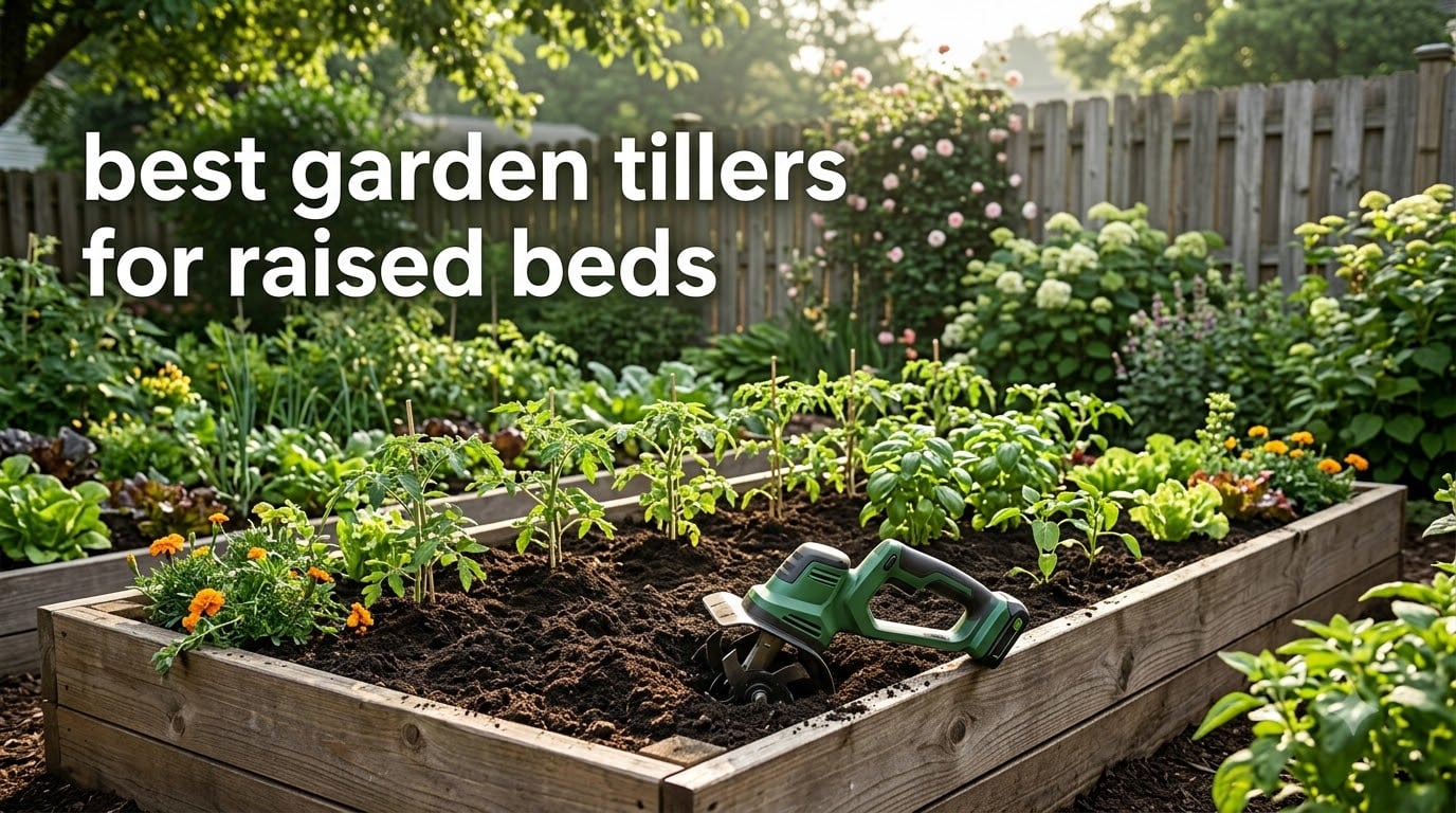 best garden tillers for raised beds