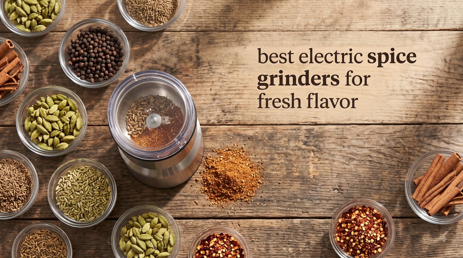 best electric spice grinders for fresh flavor