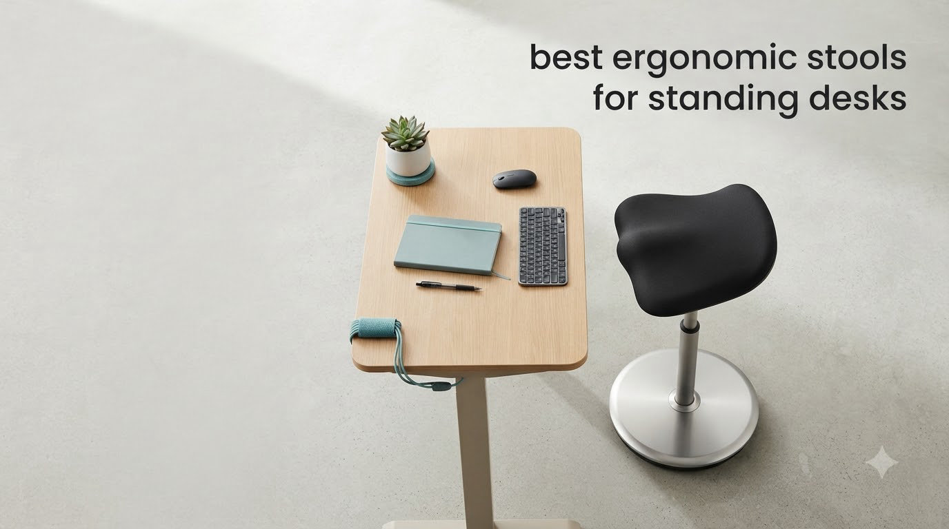 best ergonomic stools for standing desks