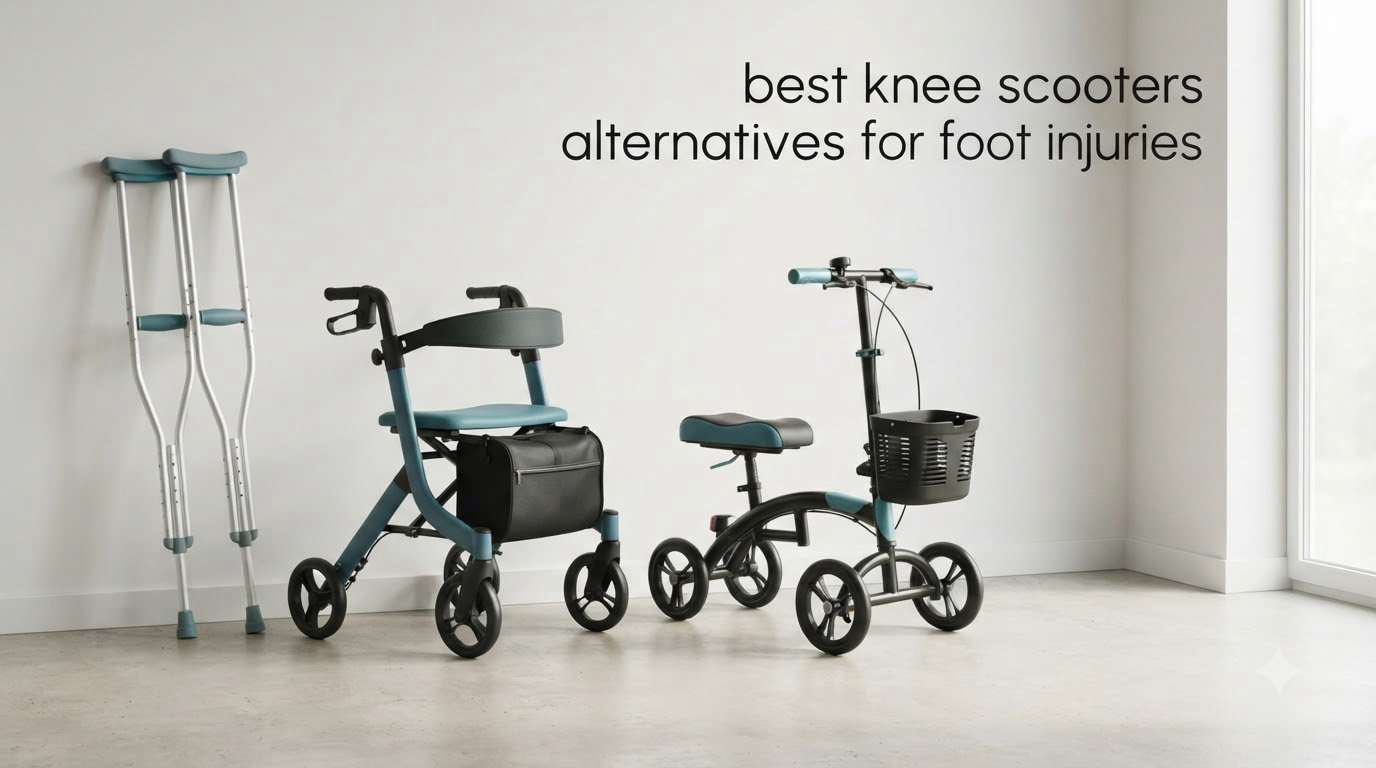 best knee scooters alternatives for foot injuries