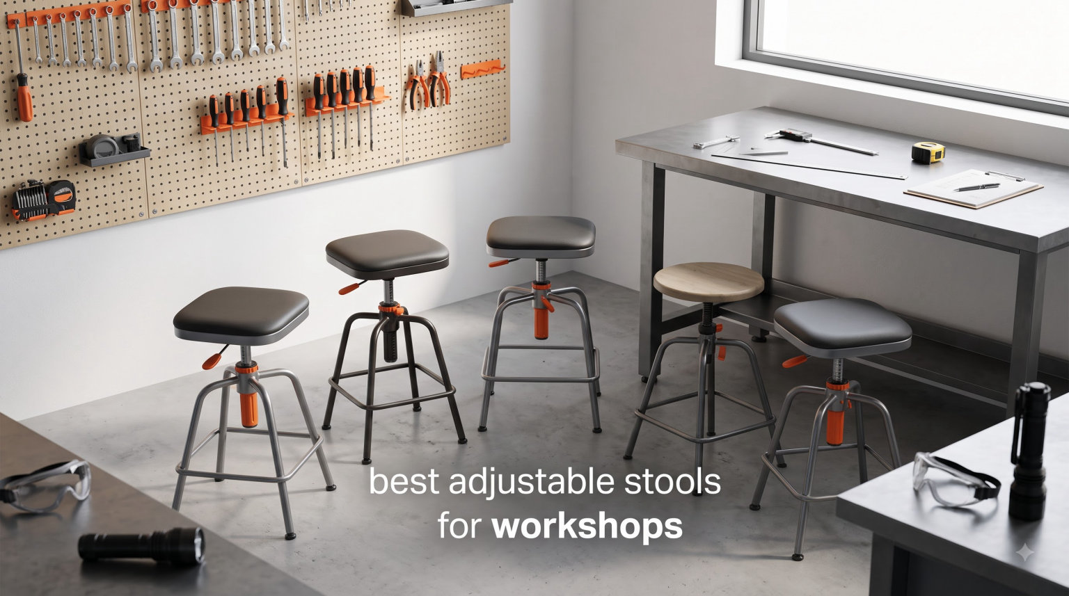 best adjustable stools for workshops
