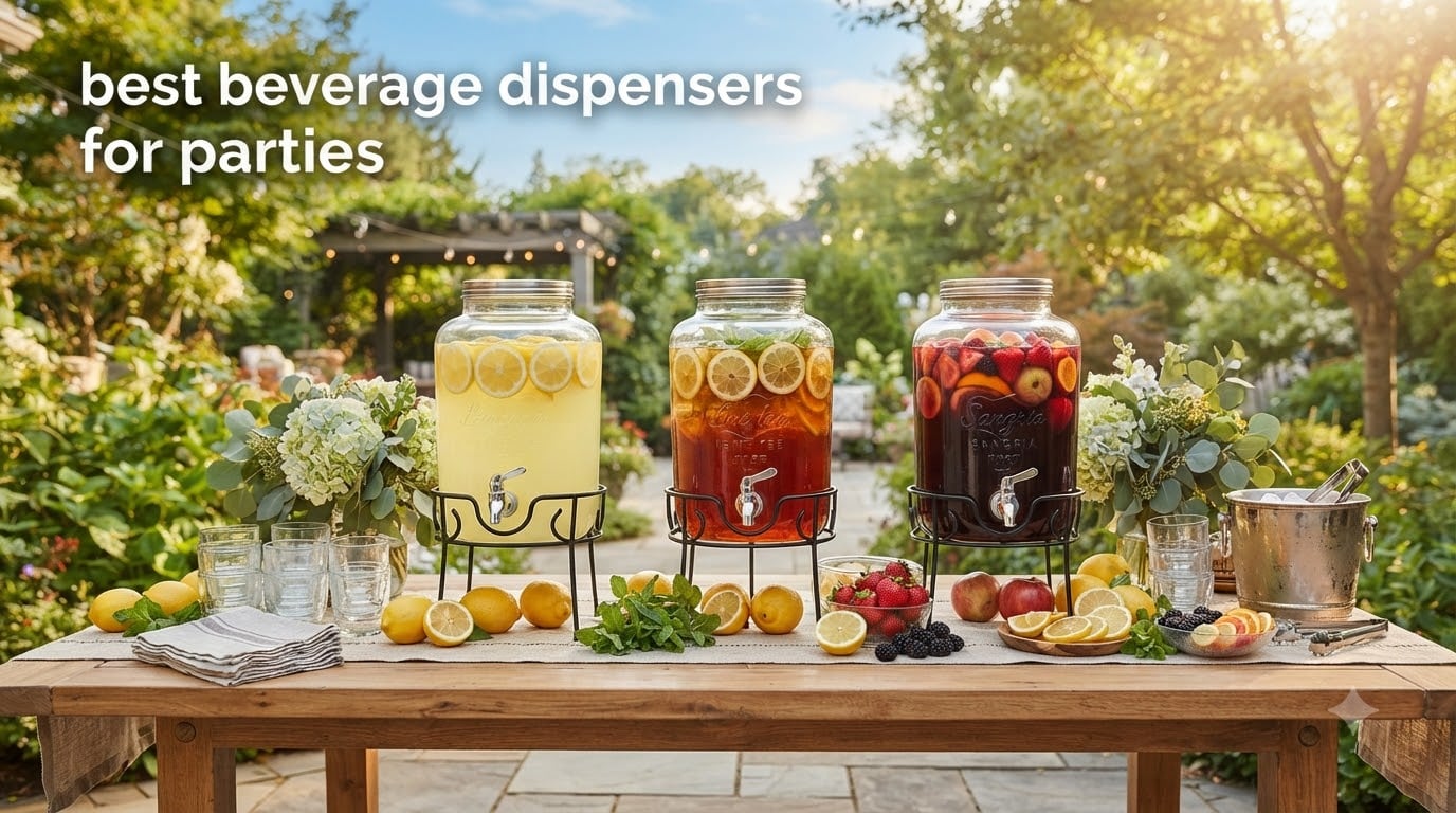 best beverage dispensers for parties