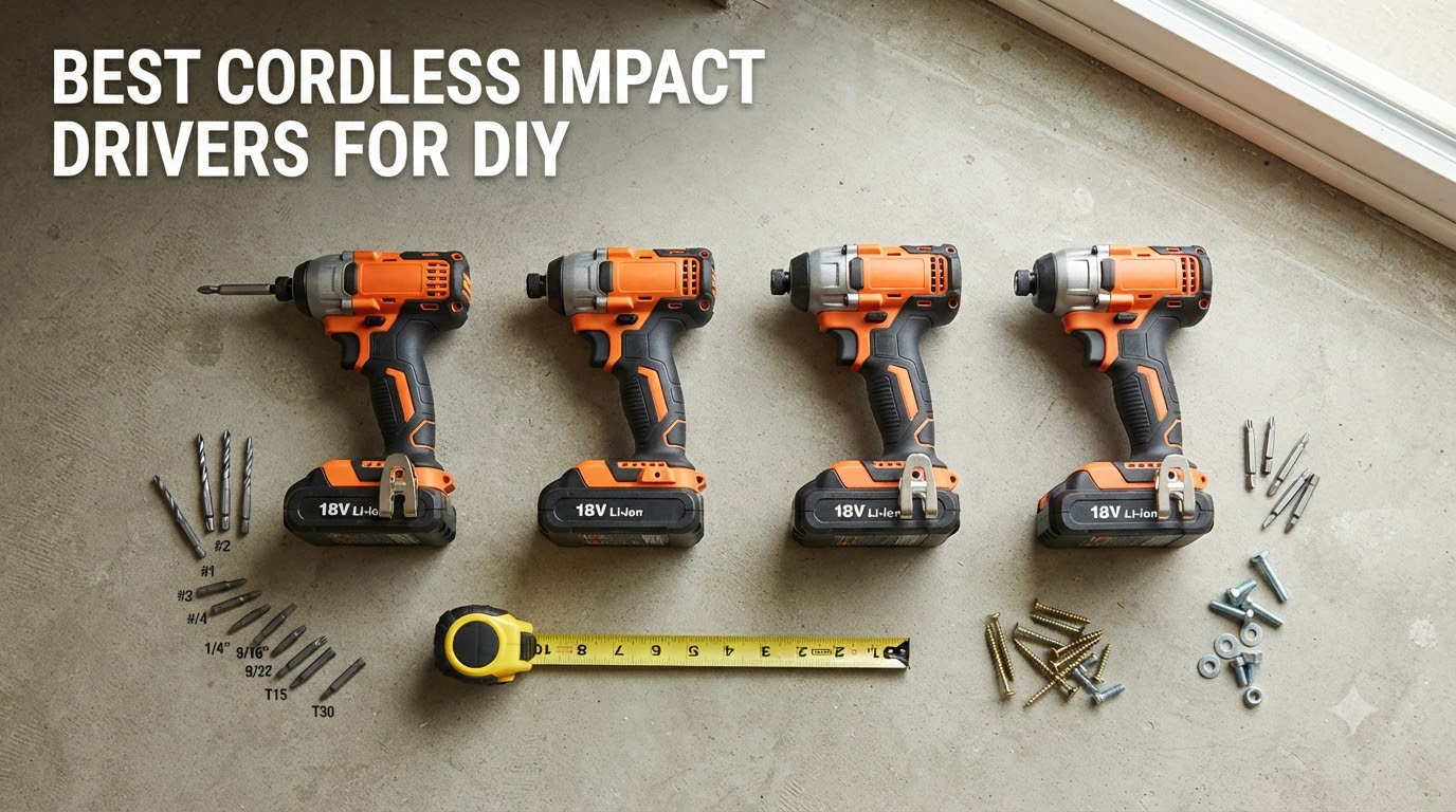 best cordless impact drivers for diy