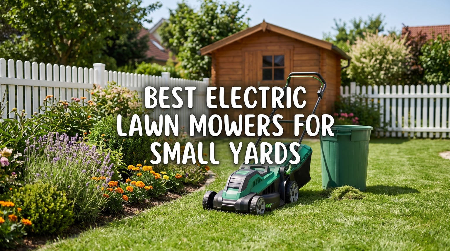 best electric lawn mowers for small yards