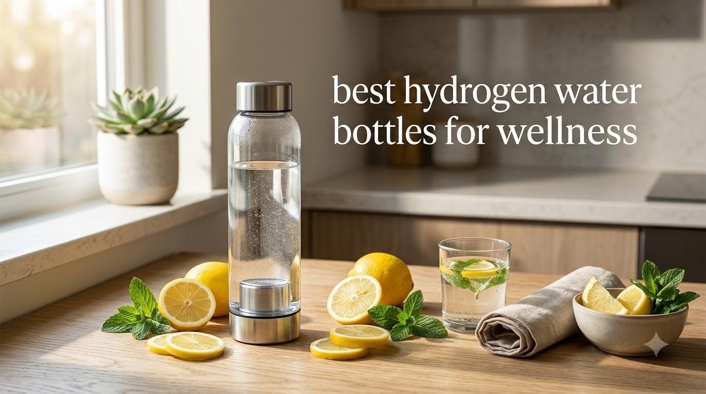 best hydrogen water bottles for wellness