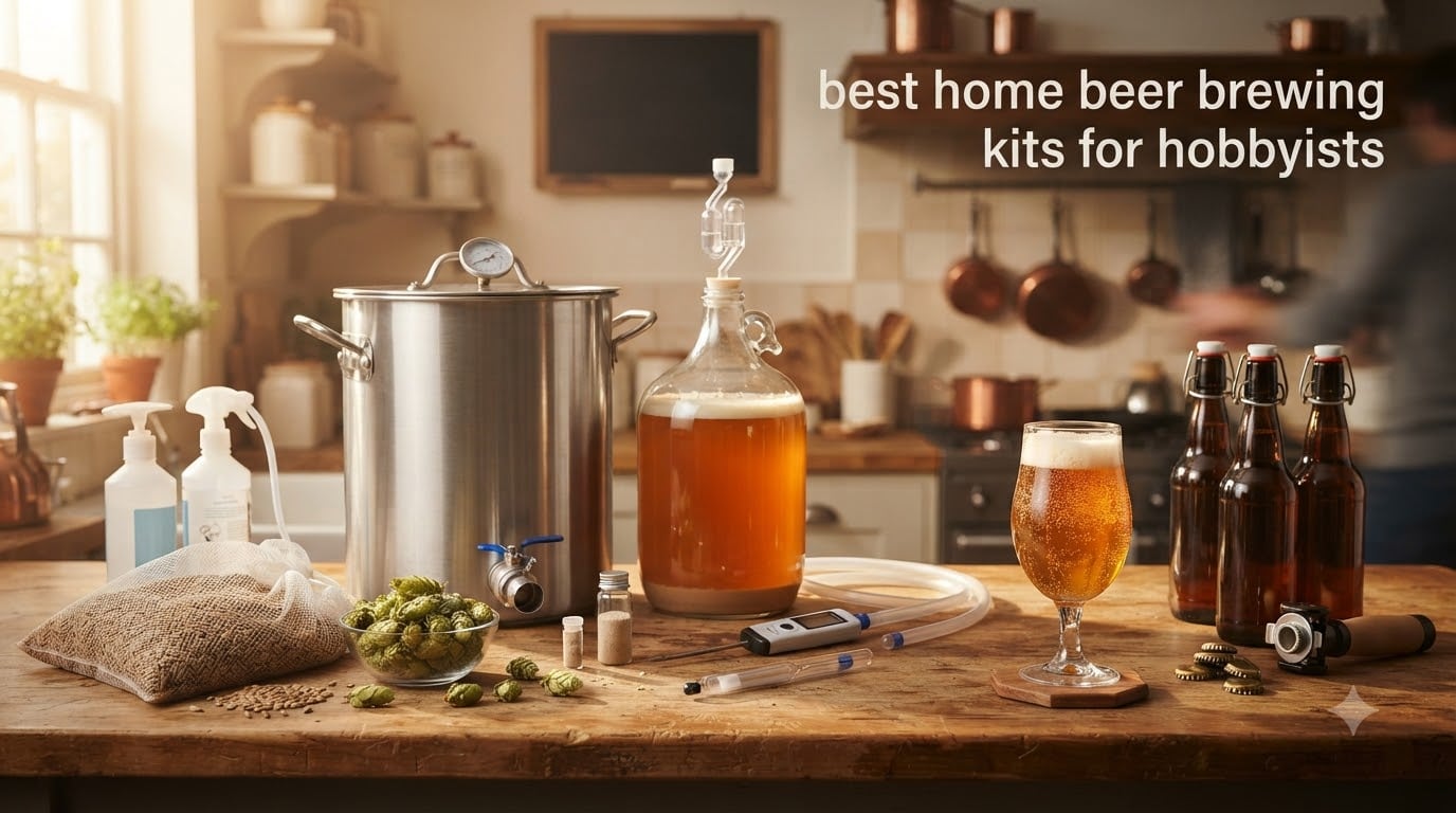 best home beer brewing kits for hobbyists