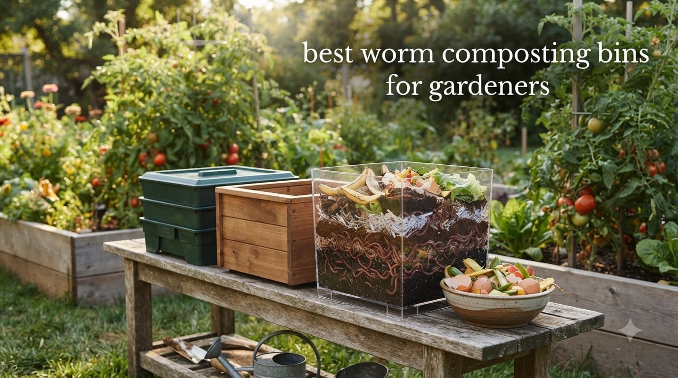 best worm composting bins for gardeners