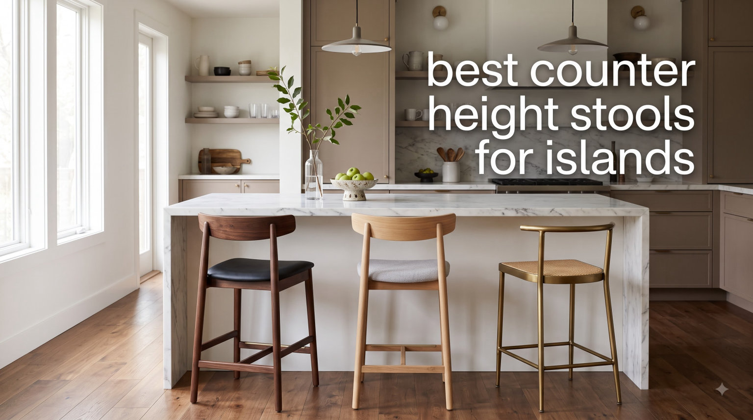 best counter height stools for islands