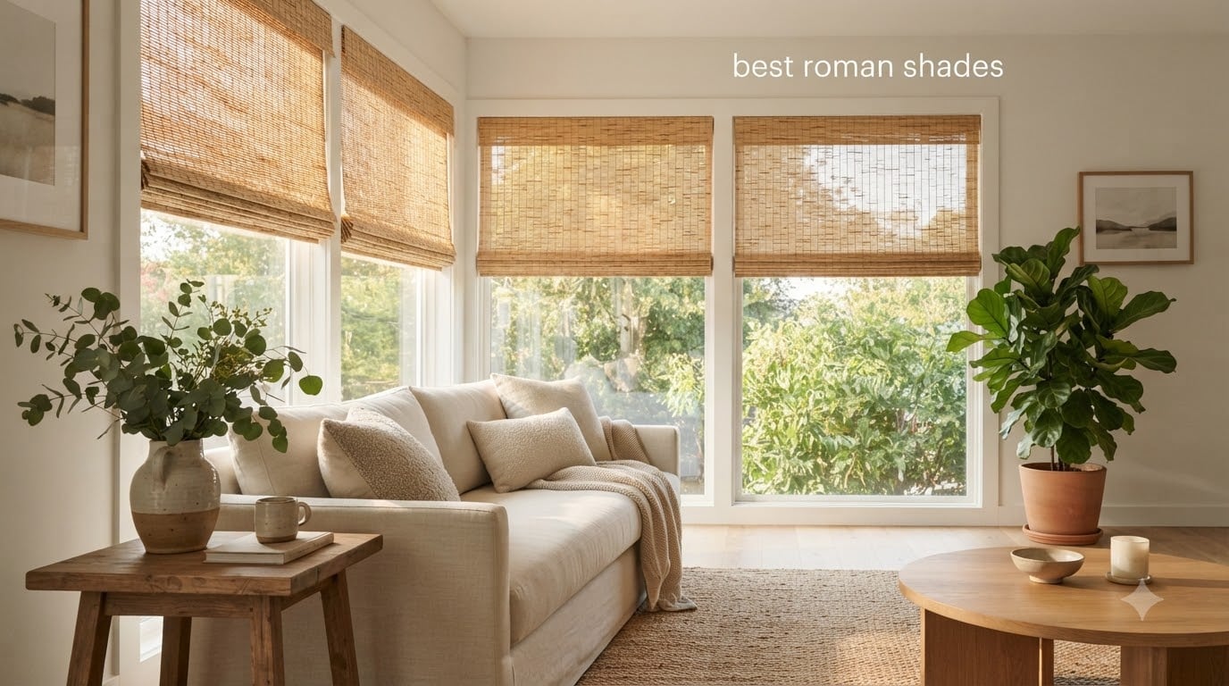 best roman shades