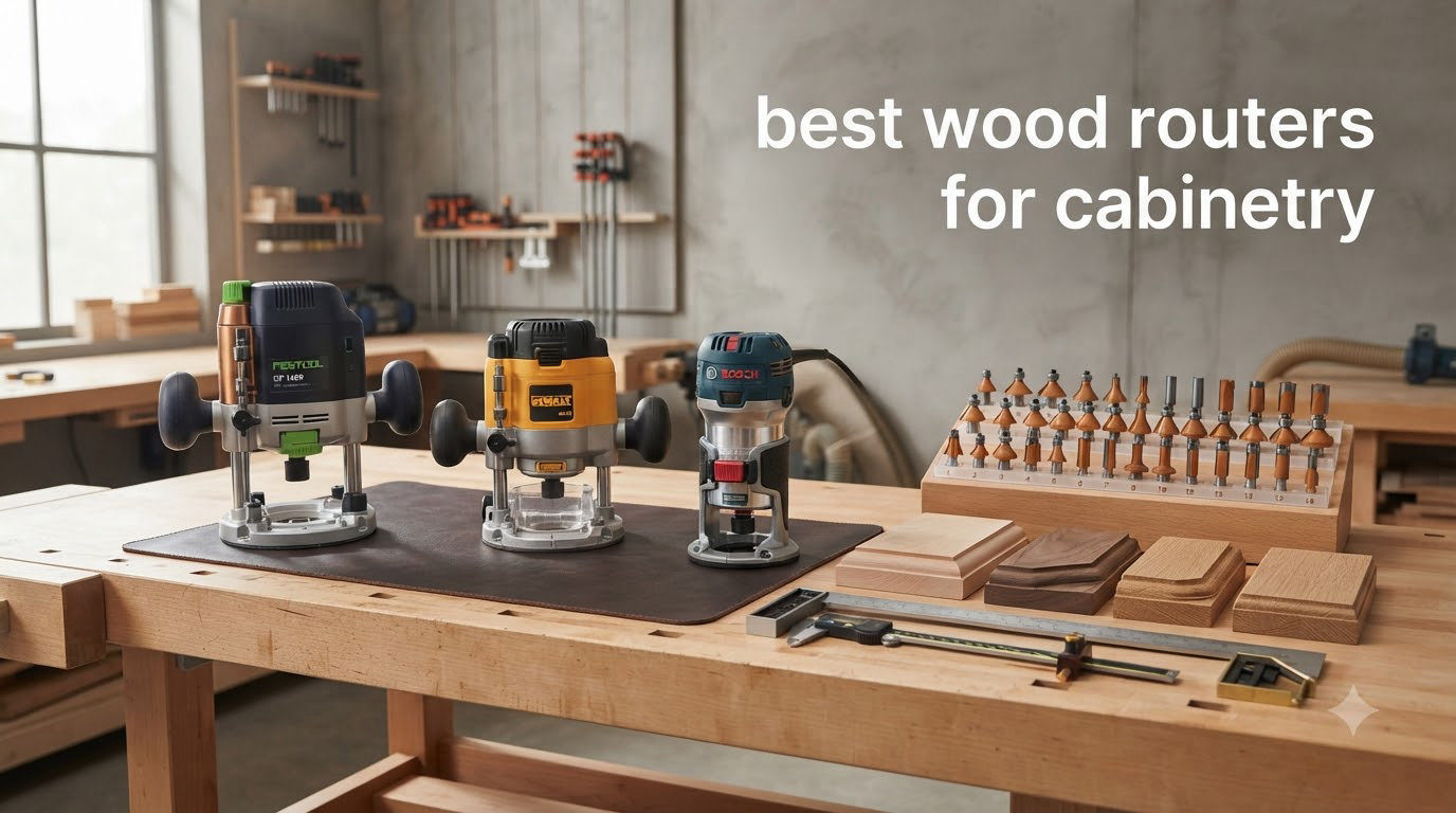 best wood routers for cabinetry