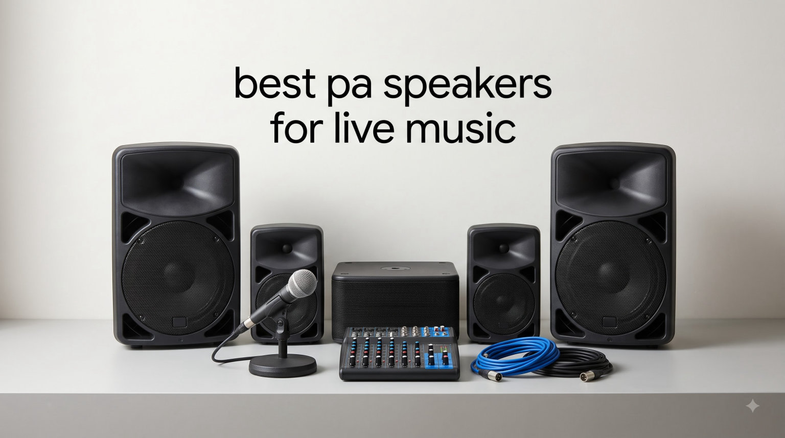 best pa speakers for live music