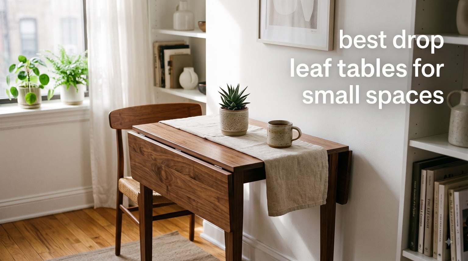 best drop leaf tables for small spaces