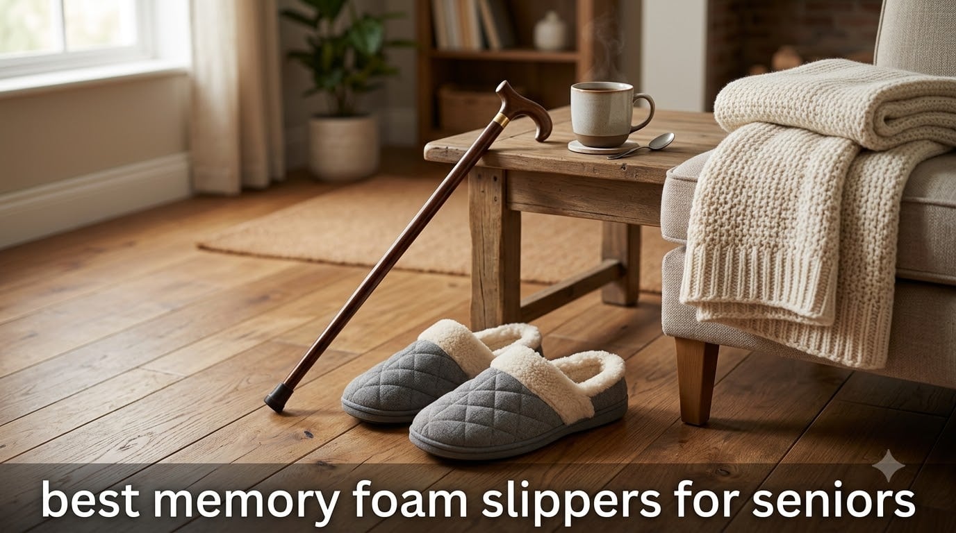 best memory foam slippers for seniors