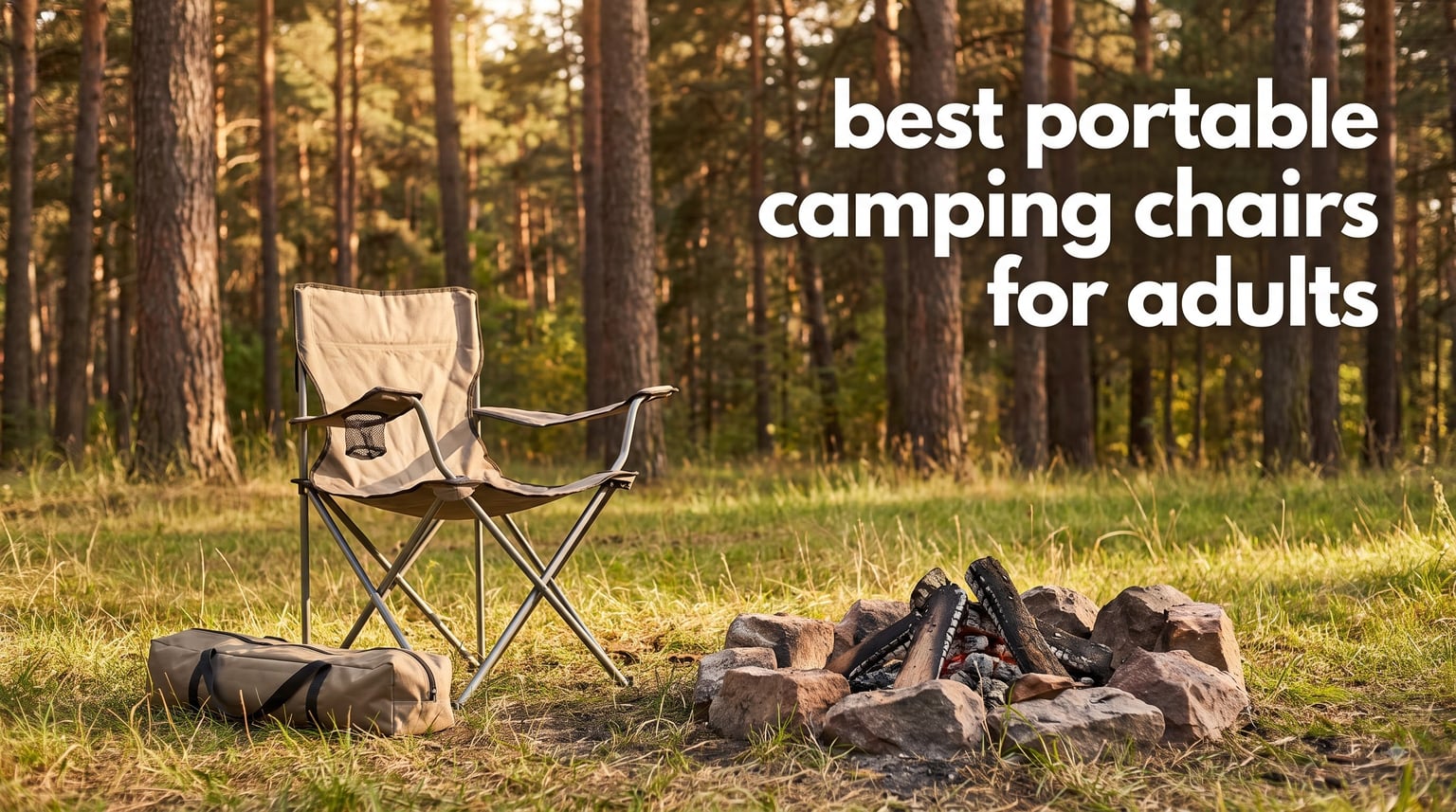 best portable camping chairs for adults