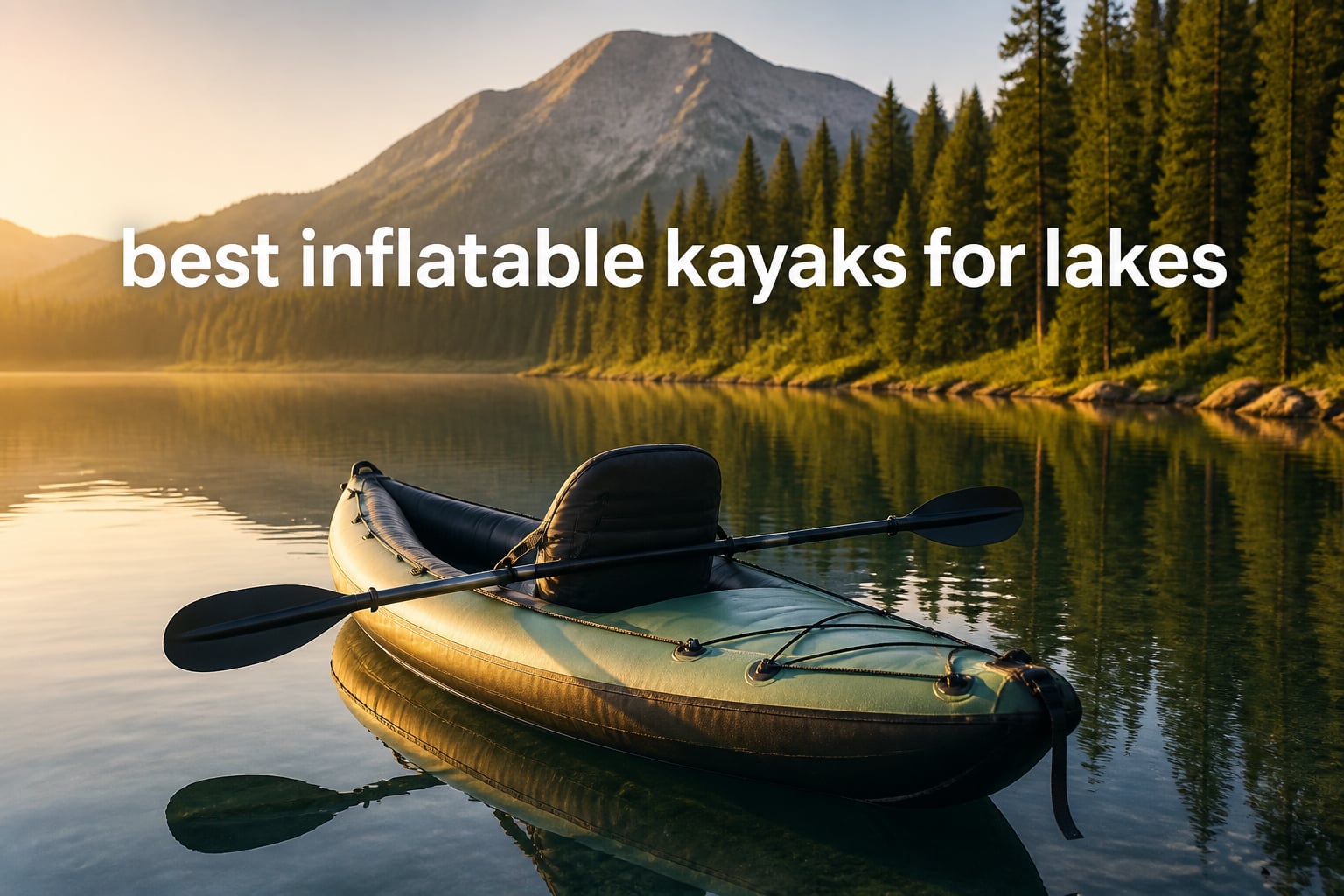 best inflatable kayaks for lakes