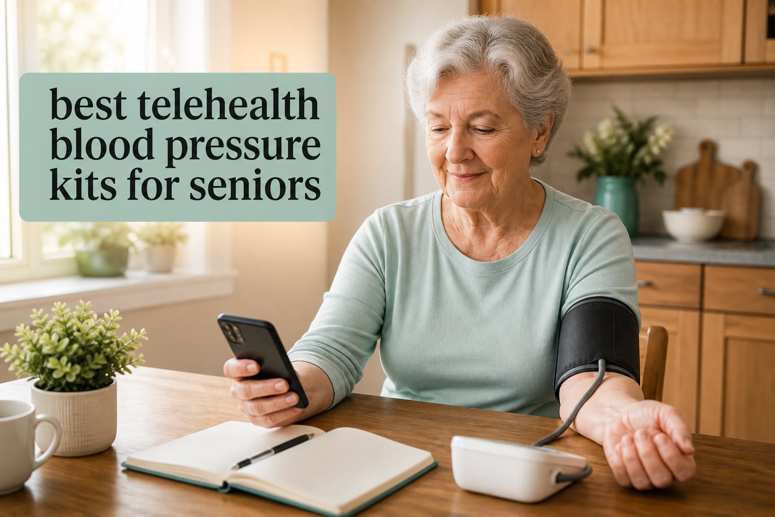 best telehealth blood pressure kits for seniors