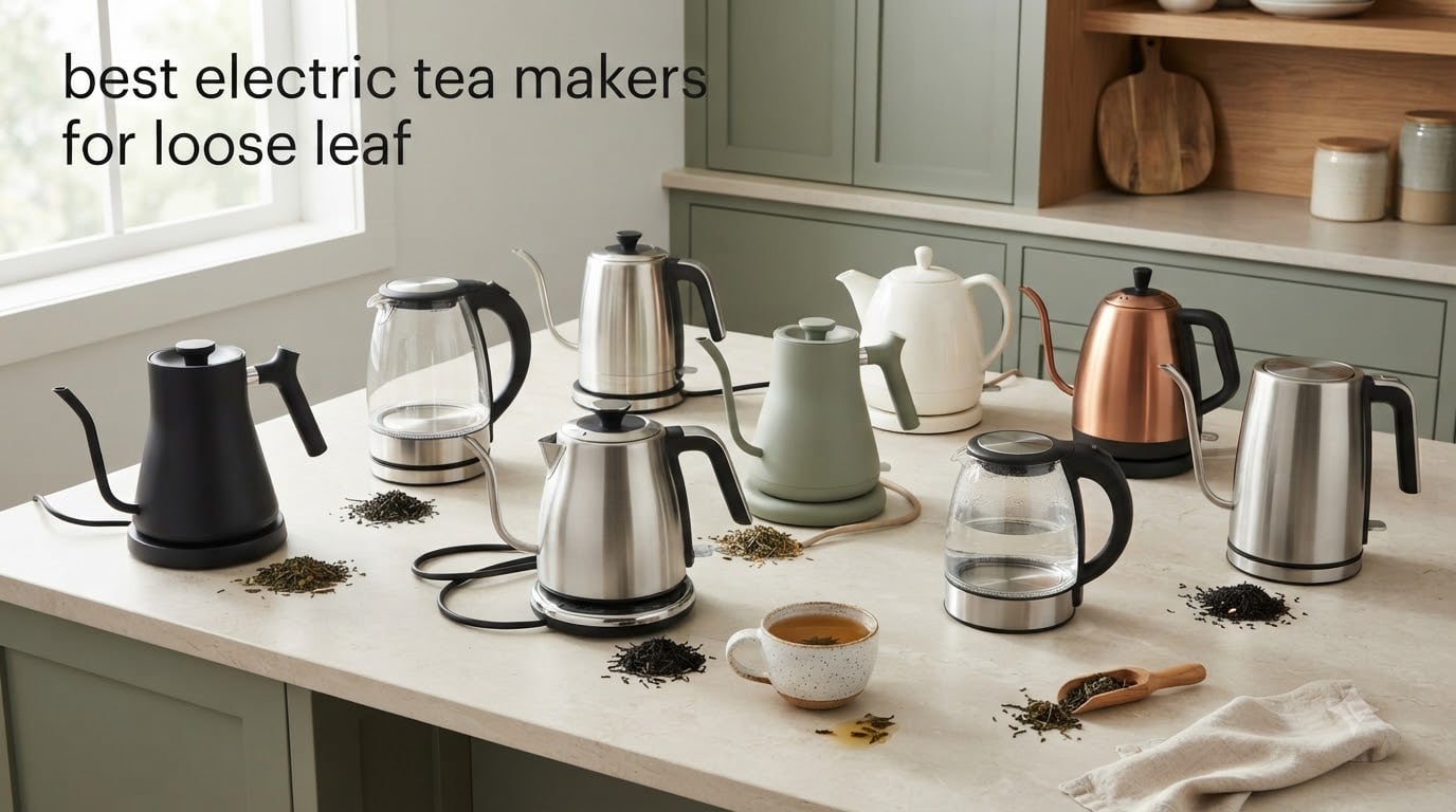 best electric tea makers for loose leaf