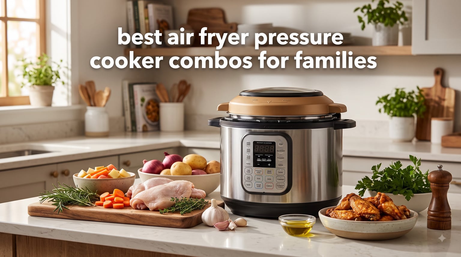 best air fryer pressure cooker combos for families