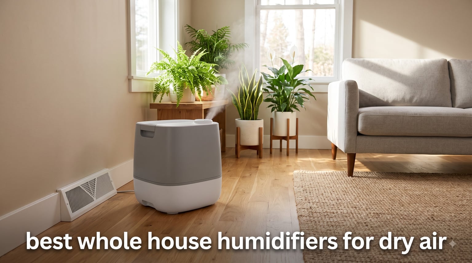 best whole house humidifiers for dry air