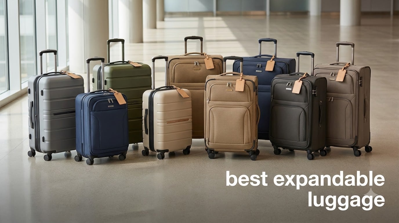 best expandable luggage