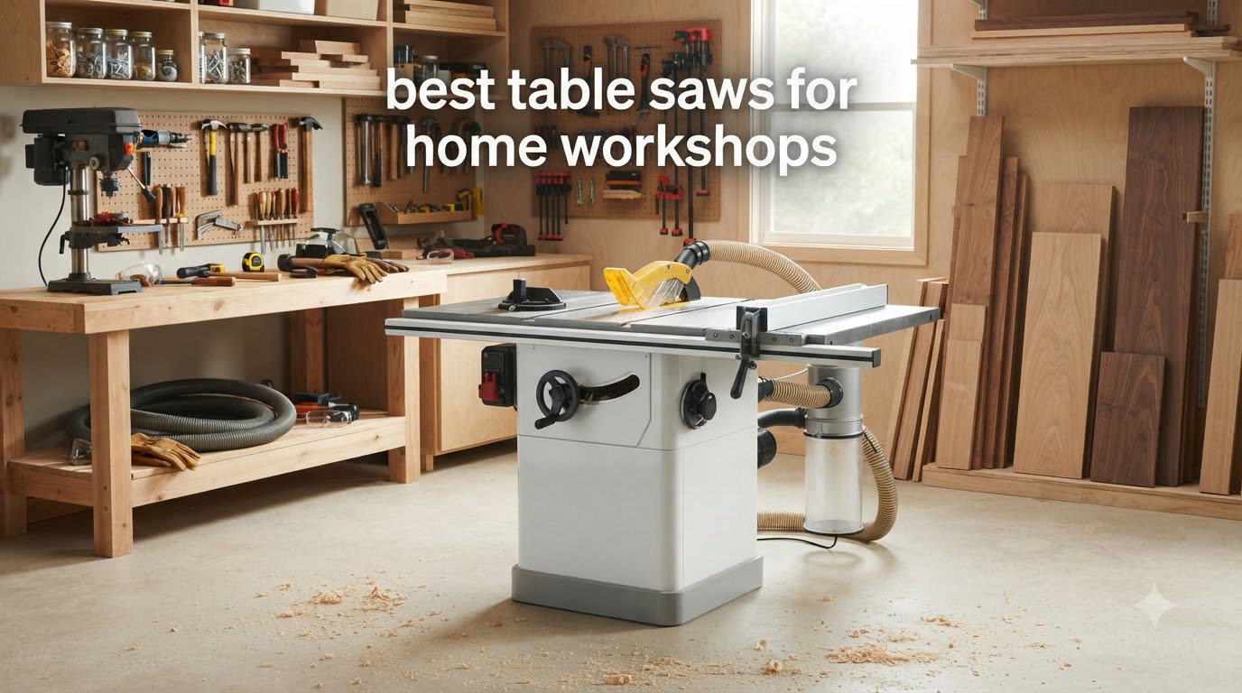 best table saws for home workshops
