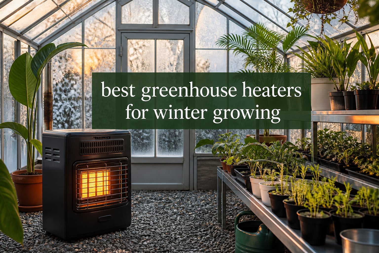 best greenhouse heaters for winter growing