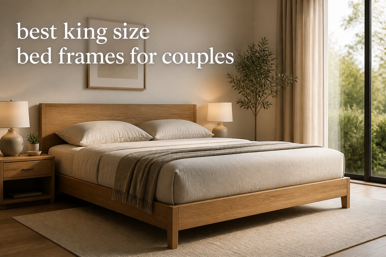 best king size bed frames for couples