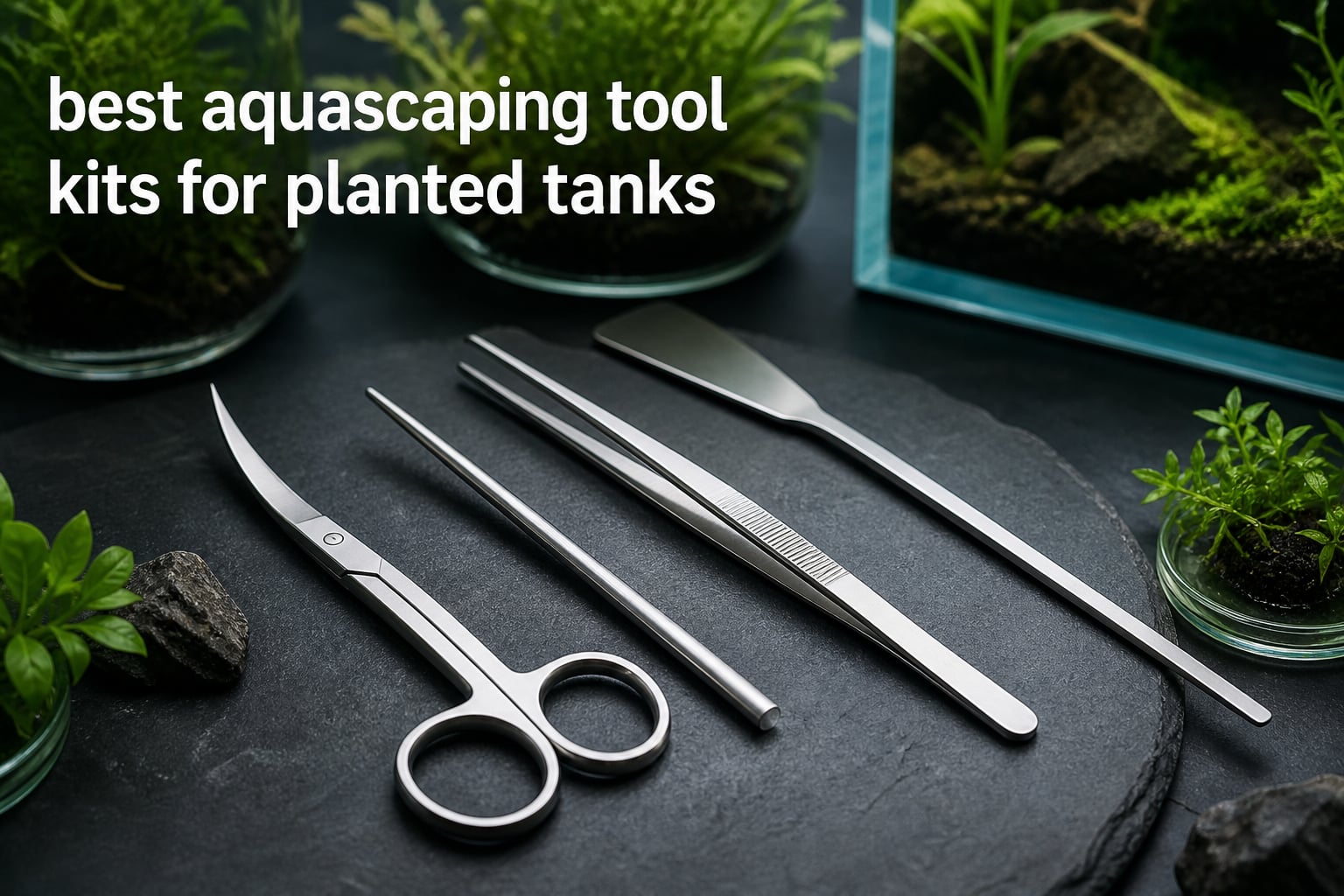 best aquascaping tool kits for planted tanks