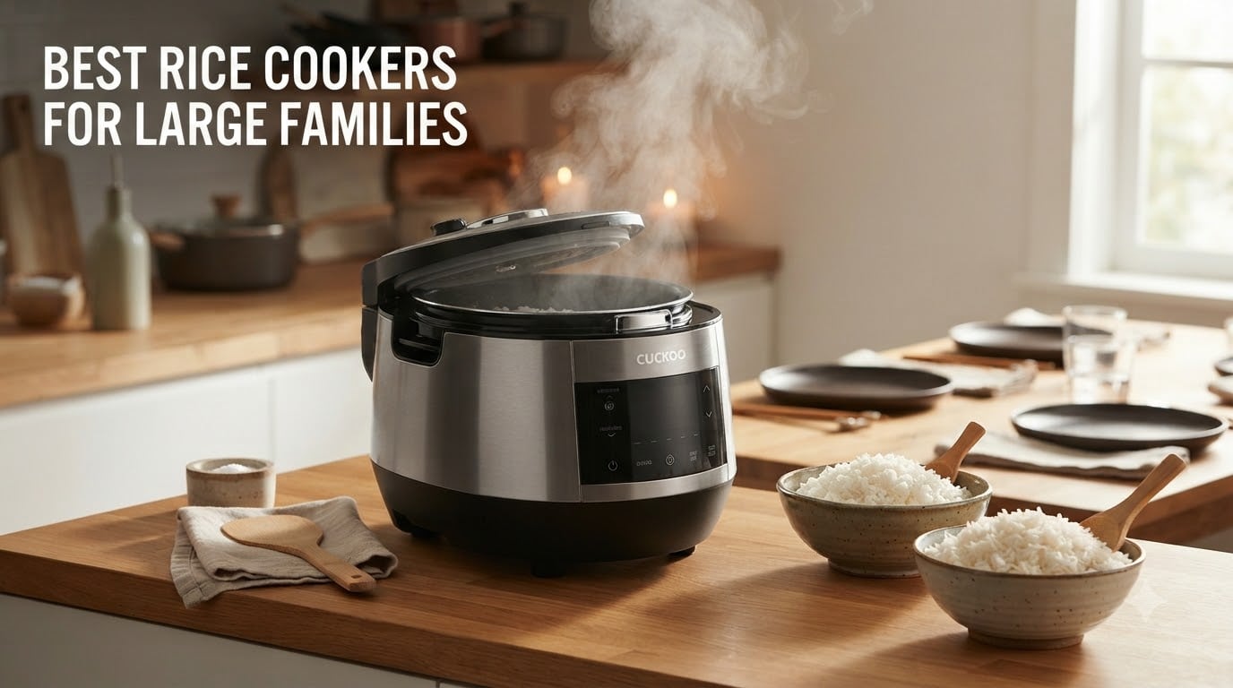 best rice cookers for large families