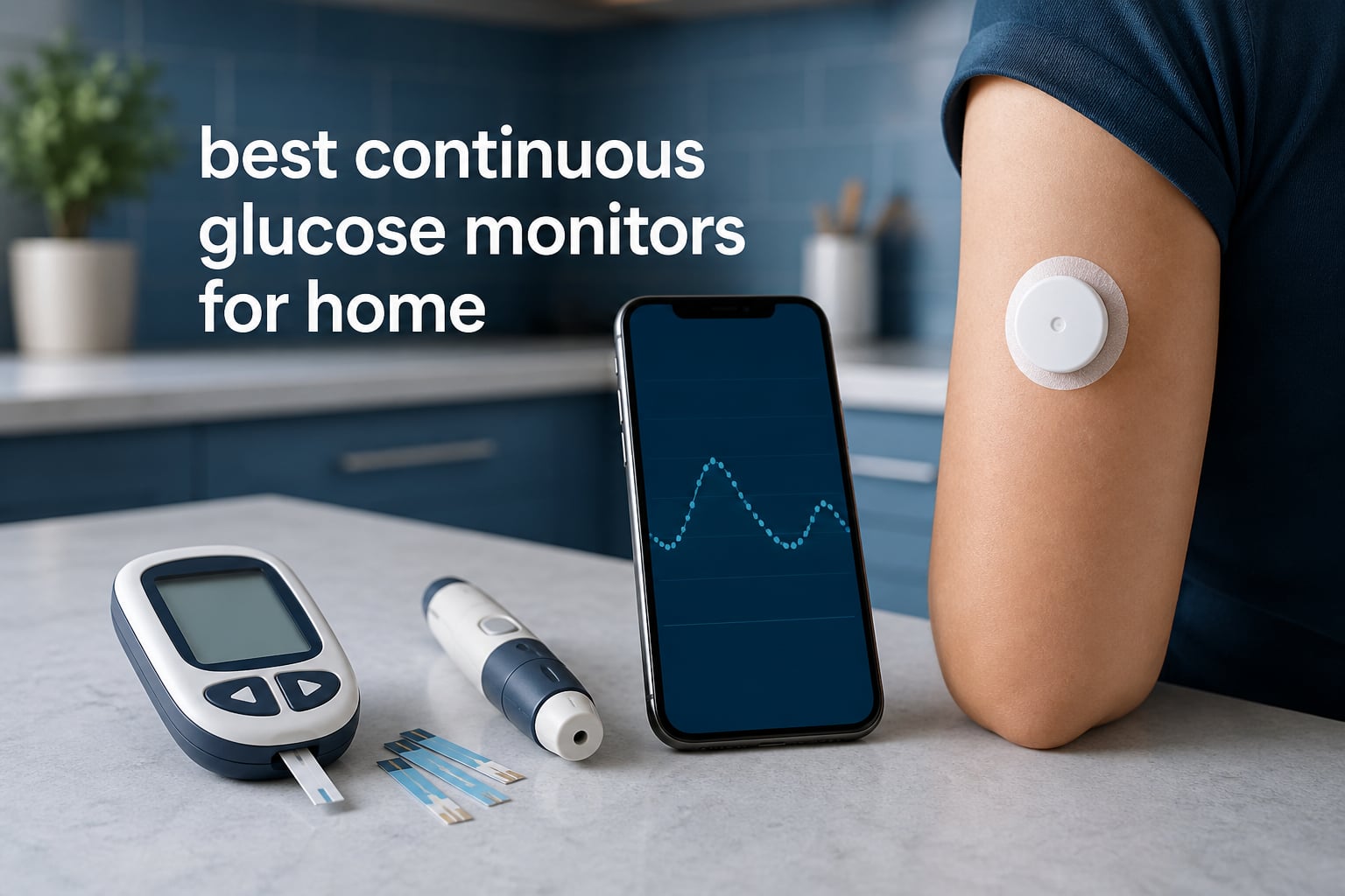 best continuous glucose monitors for home