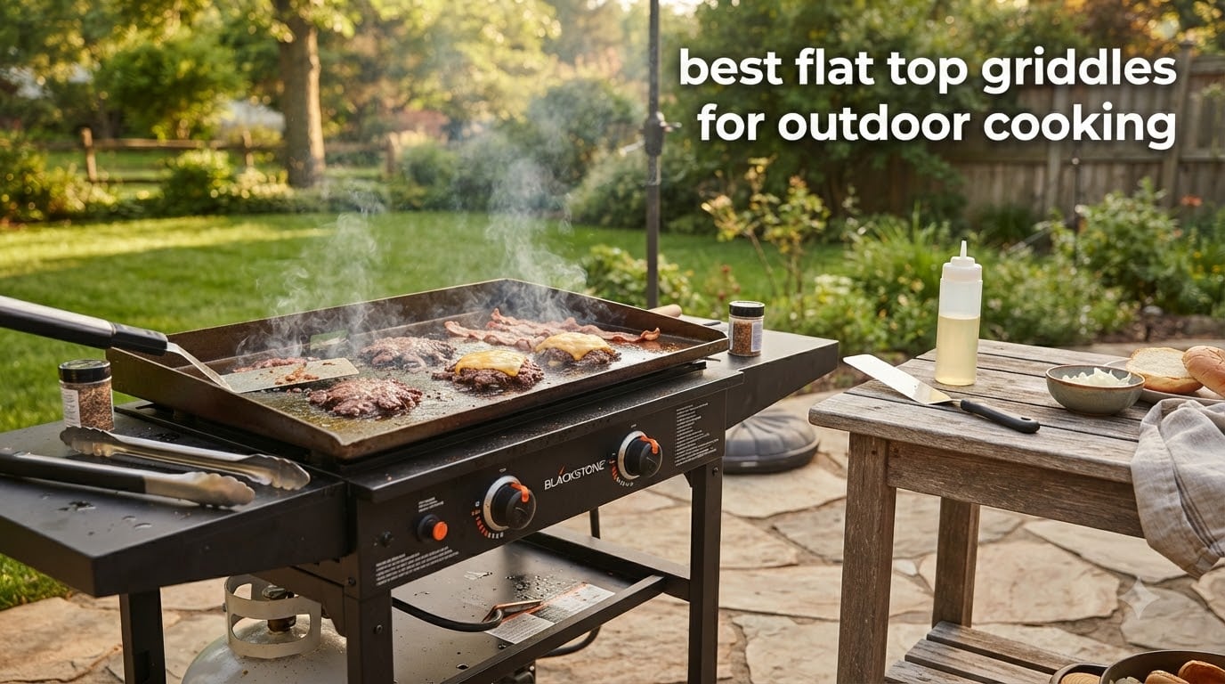 best flat top griddles for outdoor cooking
