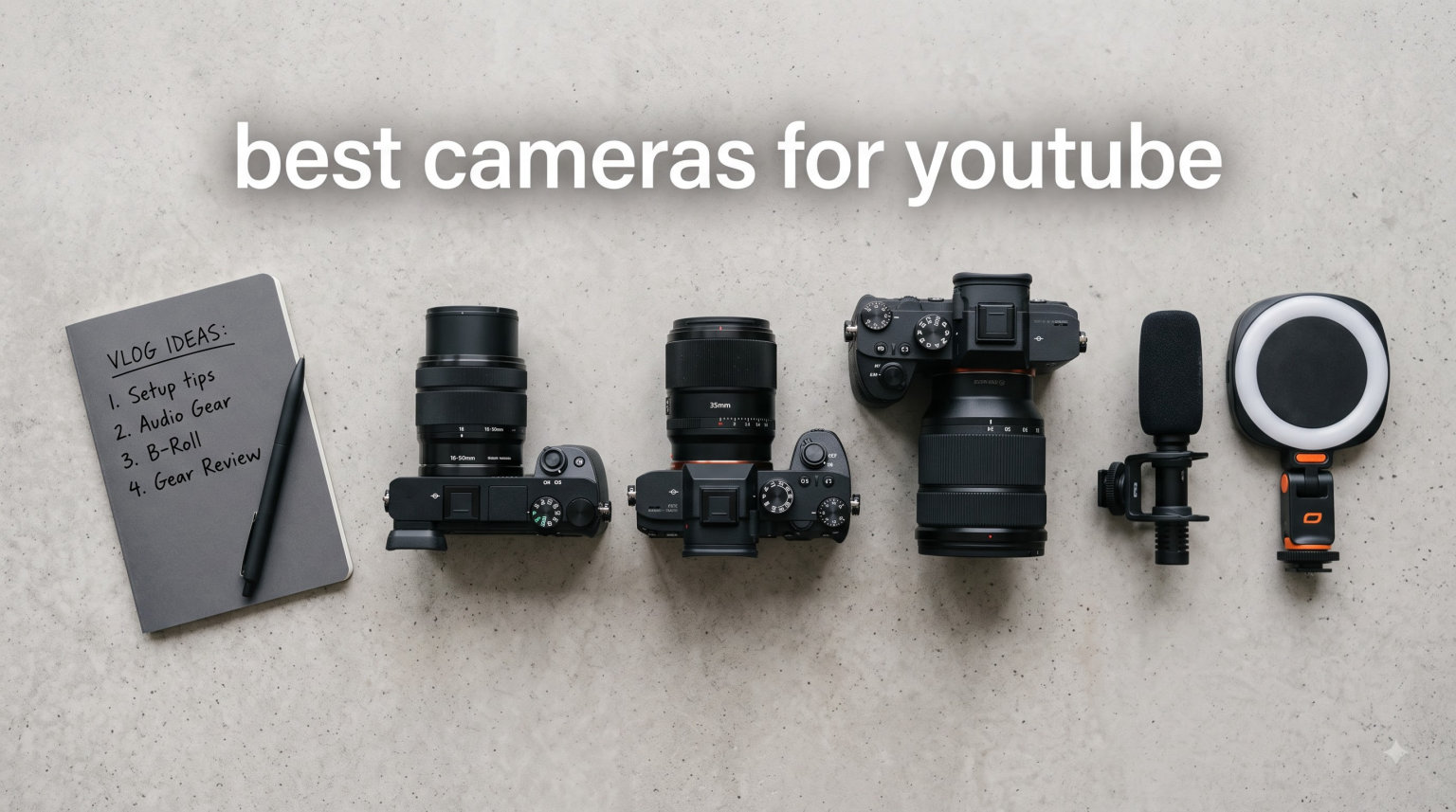 best cameras for youtube