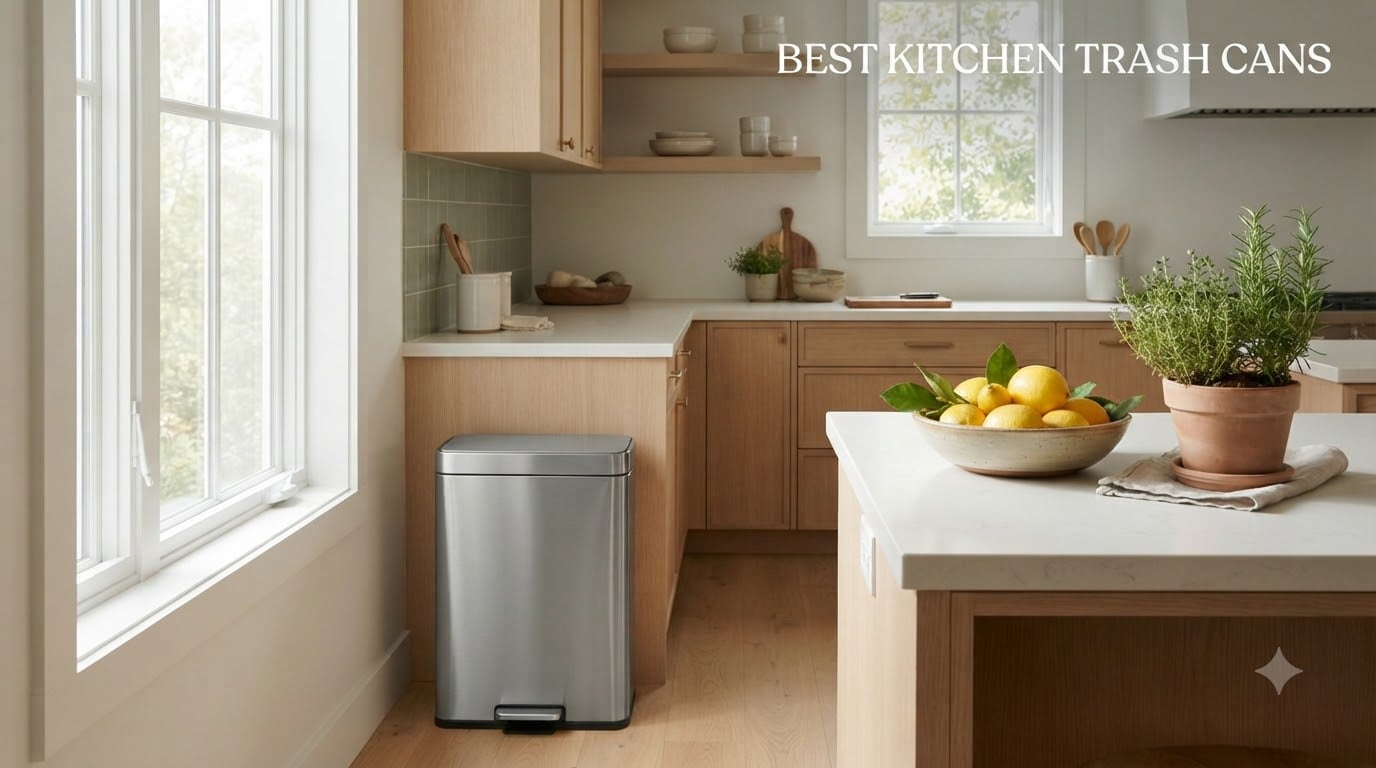 best kitchen trash cans